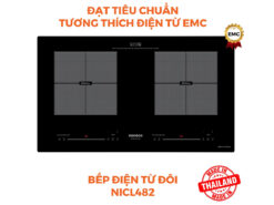 Bếp điện từ đôi Nanoco NICL482
