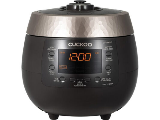 Nồi cơm điện tử áp suất Cuckoo 1.08 lít CRP-R0600F/BKGBCRVNCV