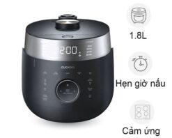 Nồi cơm áp suất cao tần Cuckoo CRP-LHTR1009F/BK