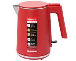 Bình đun siêu tốc Sharp 1 lít EKJ-10DVPS-RD