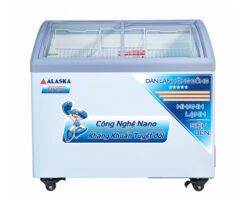 Tủ Đông Kính Cong Alaska 300 Lít KC-210C
