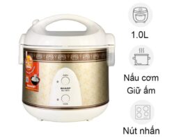 Nồi cơm nắp gài Sharp 1 lít KS-11ETV