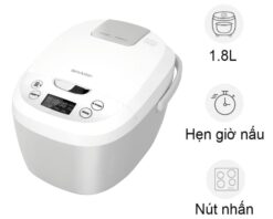 Nồi cơm điện Sharp 1.8 lít KS-COM180EV-GY