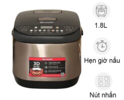Nồi cơm điện tử Sharp 1.8 lít KS-TH18E2O-RS