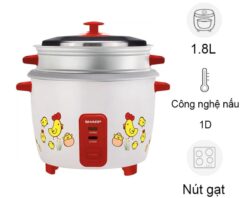 Nồi cơm điện Sharp 1.8 lít KSH-D18SV-CH