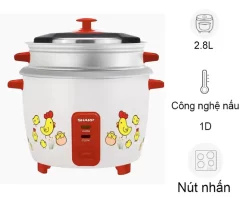 Nồi cơm điện Sharp 2.8 lít KSH-D28SV-CH