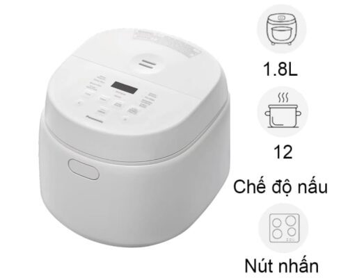 Nồi cơm điện tử Panasonic 1.8 lít PANC-SR-DL184WRA