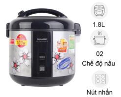 Nồi cơm điện nắp gài Sharp 1.8 lít KS-NR181STV