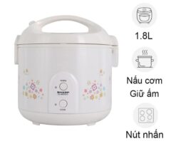 Nồi cơm điện Sharp 1.8 lít KS-NR191STV “CU”