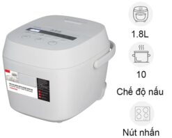 Nồi cơm điện tử Toshiba 1.8 lít RC-18DR5UVN(W)